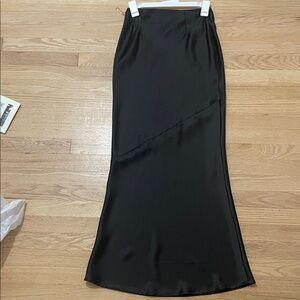 Chic Black Maxi Skirt